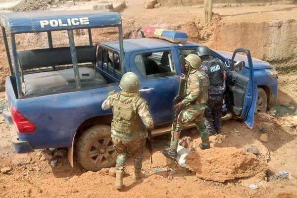 Police Officer Killed As Masked Gunmen Storm Sampa Sampa Attack