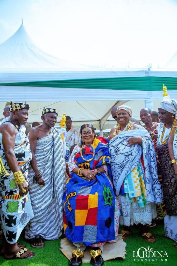 Lordina Mahama Enstolled as Queen