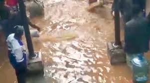 Flooding at Sekondi Central Prison